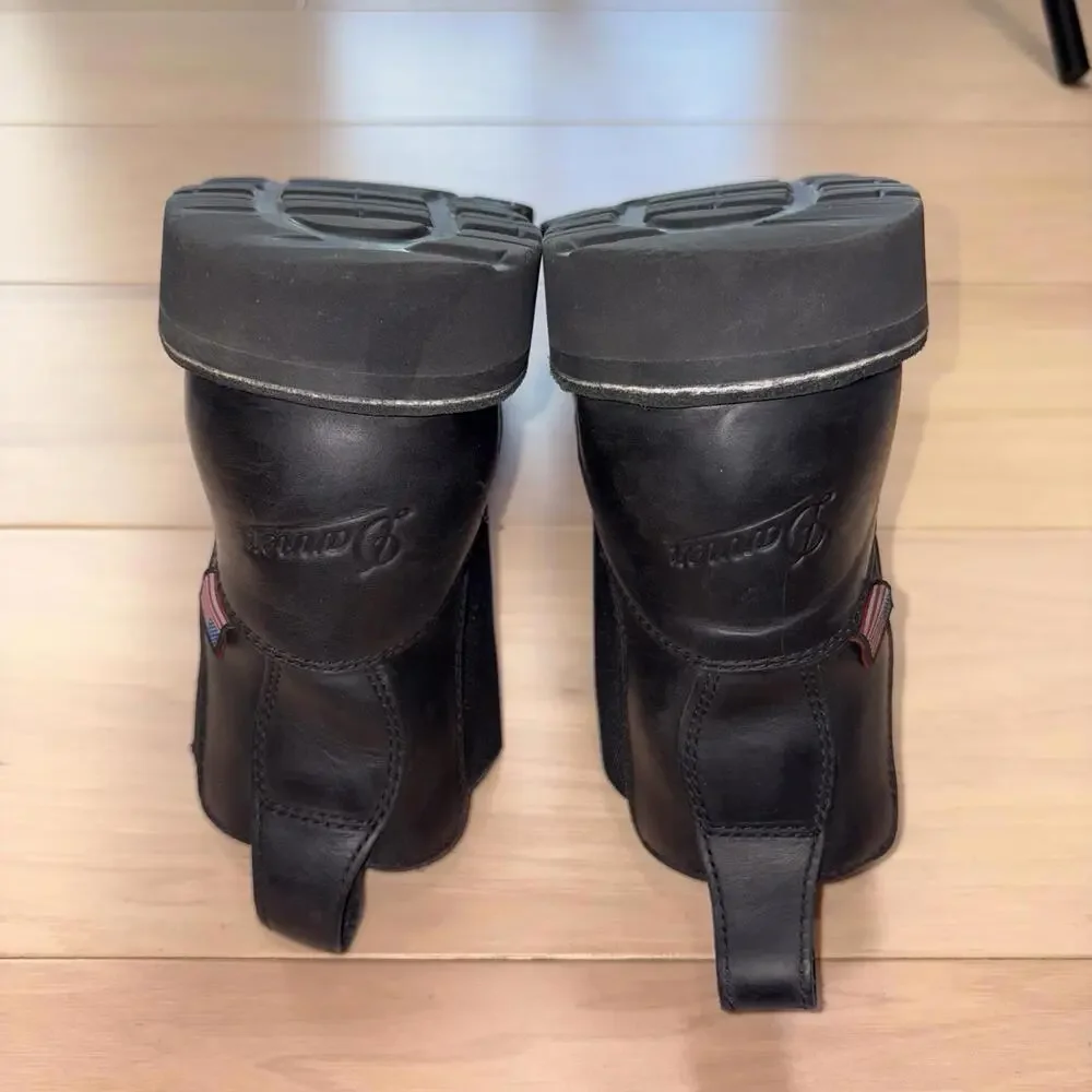 Danner Bull Run Chelsea 6 Black Work Boots Mens Size 12 EE Pull On Leather - Picture 6 of 8